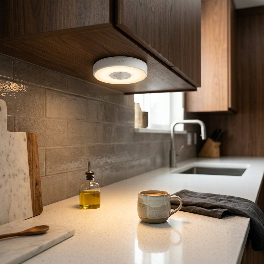 AuraTech Motion Sensor Light Under Kitchen Cabinet